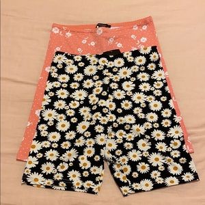 Biker shorts size small forever 21